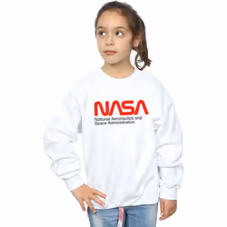 NASA - Sweat AERONAUTICS AND SPACE - Fille (Blanc)
