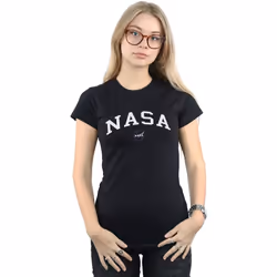 NASA - T-shirt - Femme (Noir)