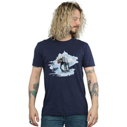 Star Wars - T-shirt AT-AT - Homme (Bleu marine)