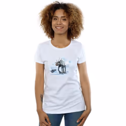 Star Wars - T-shirt AT-AT - Femme (Blanc)
