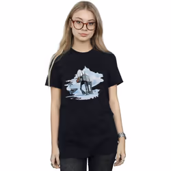 Star Wars - T-shirt AT-AT - Femme (Noir)