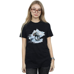 Star Wars - T-shirt AT-AT - Femme (Noir)