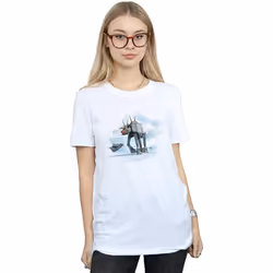 Star Wars - T-shirt AT-AT - Femme (Blanc)