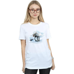 Star Wars - T-shirt AT-AT - Femme (Blanc)