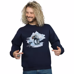 Star Wars - Sweat AT-AT - Homme (Bleu marine)