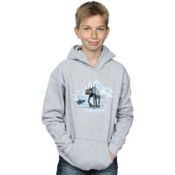 Star Wars - Sweat à capuche AT-AT - Garçon (Gris chiné)