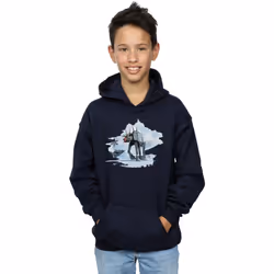 Star Wars - Sweat à capuche AT-AT - Garçon (Bleu marine)