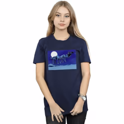 Star Wars - T-shirt AT-AT - Femme (Bleu marine)