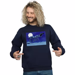 Star Wars - Sweat AT-AT - Homme (Bleu marine)