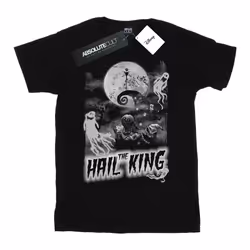 Disney - T-shirt NIGHTMARE BEFORE CHRISTMAS HAIL THE KING - Femme (Noir)