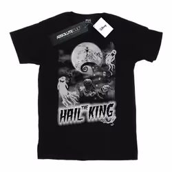 Disney - T-shirt NIGHTMARE BEFORE CHRISTMAS HAIL THE KING - Femme (Noir)