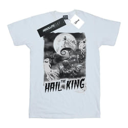 Disney - T-shirt NIGHTMARE BEFORE CHRISTMAS HAIL THE KING - Femme (Blanc)