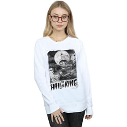 Disney - Sweat NIGHTMARE BEFORE CHRISTMAS HAIL THE KING - Femme (Blanc)