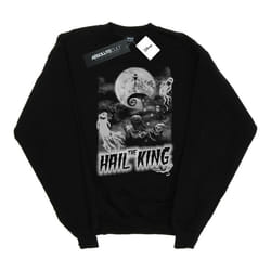 Disney - Sweat NIGHTMARE BEFORE CHRISTMAS HAIL THE KING - Garçon (Noir)