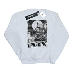Disney - Sweat NIGHTMARE BEFORE CHRISTMAS HAIL THE KING - Garçon (Blanc)
