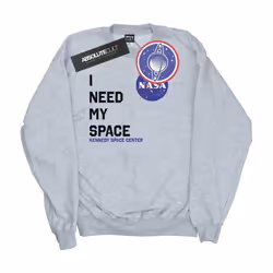 NASA - Sweat NEED MY SPACE - Homme (Gris chiné)