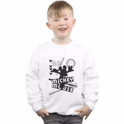 Disney - Sweat ALWAYS AND FOREVER - Garçon (Blanc)