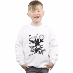 Disney - Sweat ALWAYS AND FOREVER - Garçon (Blanc)