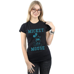 Disney - T-shirt - Femme (Noir)