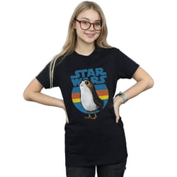Star Wars - T-shirt THE LAST JEDI - Femme (Noir)