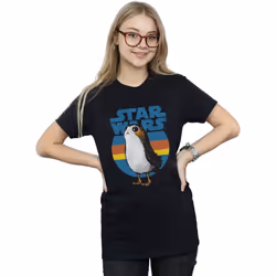 Star Wars - T-shirt THE LAST JEDI - Femme (Noir)