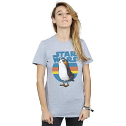 Star Wars - T-shirt THE LAST JEDI - Femme (Gris chiné)