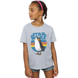 Star Wars - T-shirt THE LAST JEDI - Fille (Gris chiné)