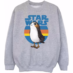 Star Wars - Sweat THE LAST JEDI - Fille (Gris chiné)