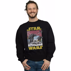 Star Wars - Sweat THE LAST JEDI AT-AT - Homme (Noir)