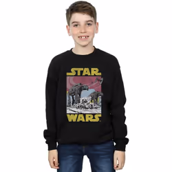 Star Wars - Sweat THE LAST JEDI AT-AT - Garçon (Noir)