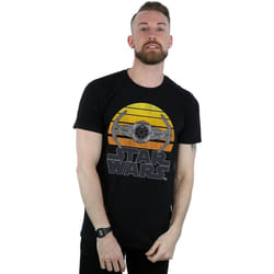 Star Wars - T-shirt TIE FIGHTER - Homme (Noir)