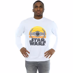 Star Wars - Sweat TIE FIGHTER - Homme (Blanc)