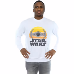 Star Wars - Sweat TIE FIGHTER - Homme (Blanc)