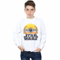 Star Wars - Sweat TIE FIGHTER - Garçon (Blanc)