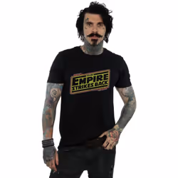 Star Wars - T-shirt THE EMPIRE STRIKES BACK - Homme (Noir)