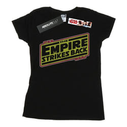 Star Wars - T-shirt THE EMPIRE STRIKES BACK - Femme (Noir)
