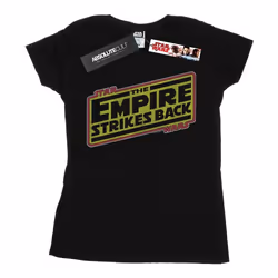 Star Wars - T-shirt THE EMPIRE STRIKES BACK - Femme (Noir)