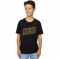 Star Wars - T-shirt THE EMPIRE STRIKES BACK - Garçon (Noir)
