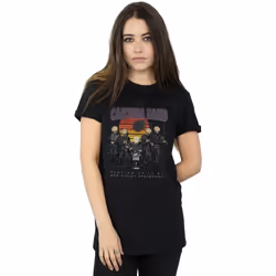 Star Wars - T-shirt CANTINA SPACEPORT - Femme (Noir)