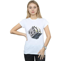 Disney - T-shirt - Femme (Blanc)