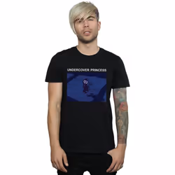 Disney - T-shirt UNDERCOVER PRINCESS - Homme (Noir)