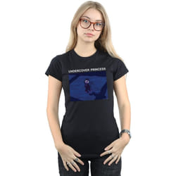 Disney - T-shirt UNDERCOVER PRINCESS - Femme (Noir)