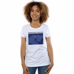 Disney - T-shirt UNDERCOVER PRINCESS - Femme (Blanc)