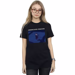 Disney - T-shirt UNDERCOVER PRINCESS - Femme (Noir)