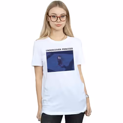 Disney - T-shirt UNDERCOVER PRINCESS - Femme (Blanc)