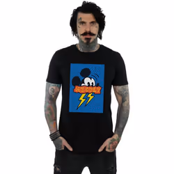 Disney - T-shirt 90S - Homme (Noir)