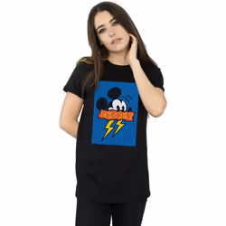 Disney - T-shirt 90S - Femme (Noir)