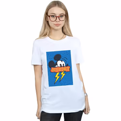 Disney - T-shirt 90S - Femme (Blanc)