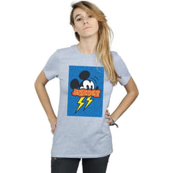 Disney - T-shirt 90S - Femme (Gris chiné)