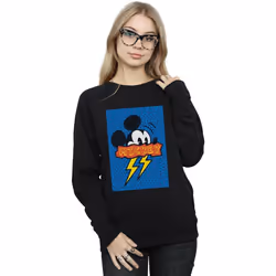 Disney - Sweat 90S - Femme (Noir)
